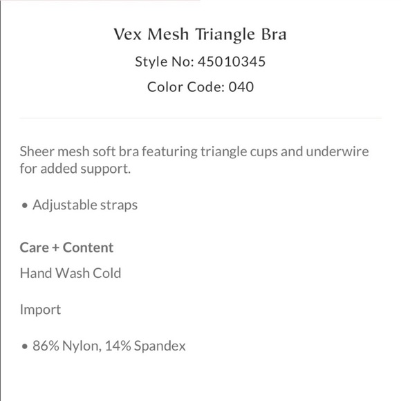 Free People Vex Mesh Triangle Bra in Blue - Picture 4 of 7
